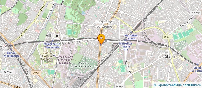localisation de l'entreprise LVPLUS  SAINT-DENIS