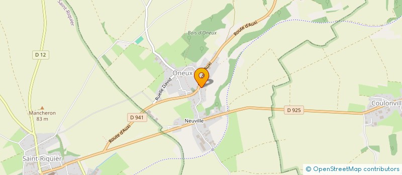 localisation de l'entreprise LVR  ONEUX