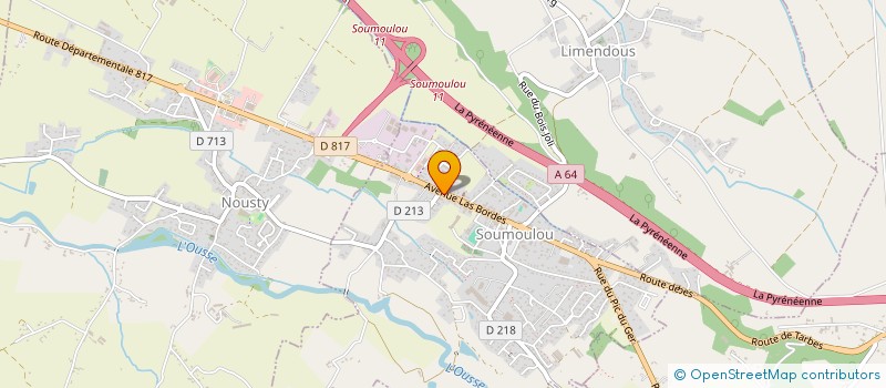 localisation de l'entreprise LVR  SOUMOULOU