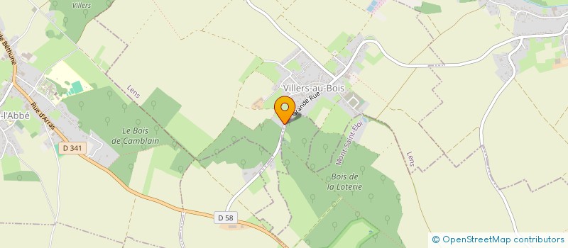 localisation de l'entreprise LVR  VILLERS-AU-BOIS