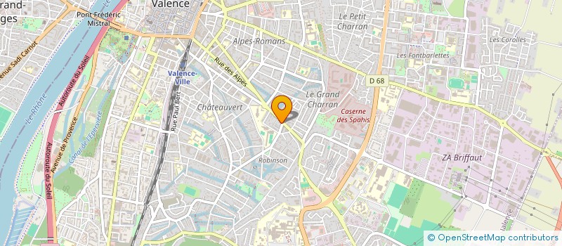 localisation de l'entreprise LVR AUTREMENT  VALENCE