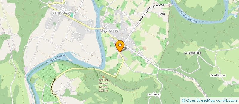 localisation de l'entreprise LVR IMMOBILIER  MEYRONNE