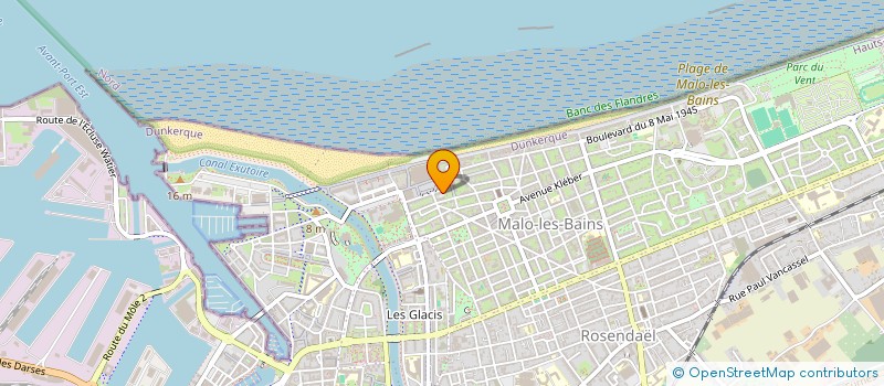 localisation de l'entreprise LVRS à DUNKERQUE