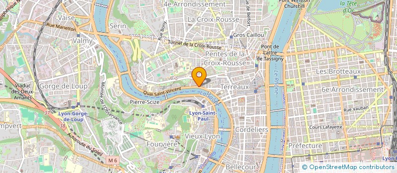 localisation de l'entreprise LVRS à LYON