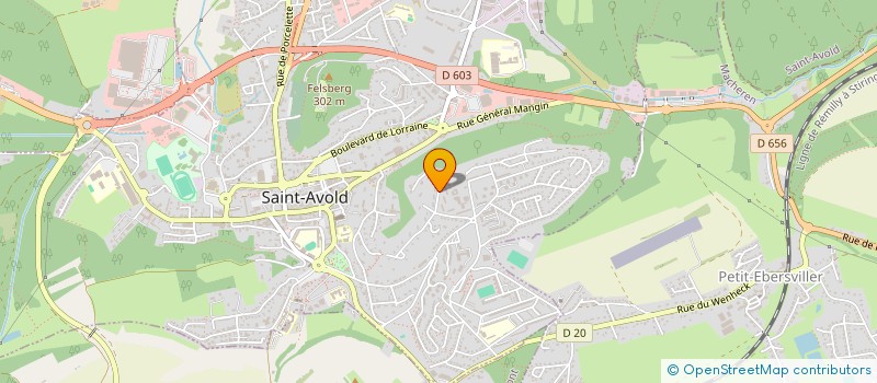 localisation de l'entreprise LVRS  SAINT-AVOLD