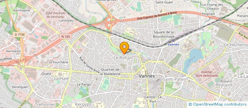 localisation de l'entreprise LVS à VANNES