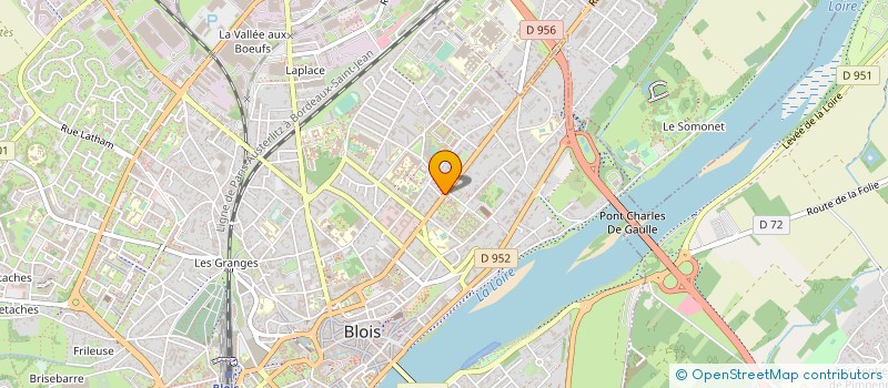 localisation de l'entreprise LVS COMMUNICATION  BLOIS