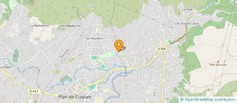 localisation de l'entreprise LVS LEO  ALLAUCH