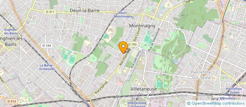 localisation de l'entreprise LVSH  MONTMAGNY