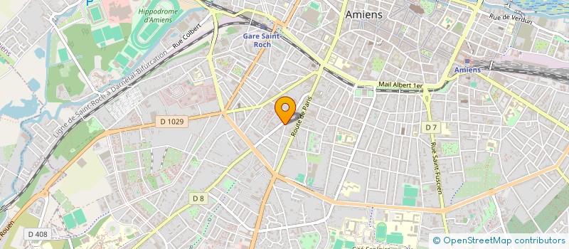 localisation de l'entreprise LVSR  AMIENS