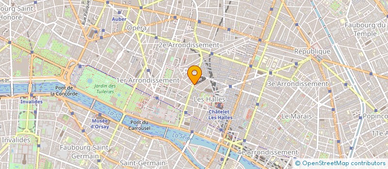 localisation de l'entreprise LVT 2021 à PARIS