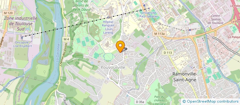 localisation de l'entreprise LVT CAPITAL  TOULOUSE