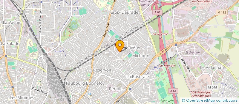 localisation de l'entreprise LVT IMMO à TOULOUSE