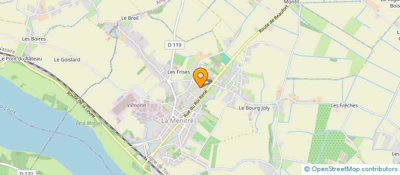 localisation de l'entreprise LVVMHLAMEN  LA MENITRE