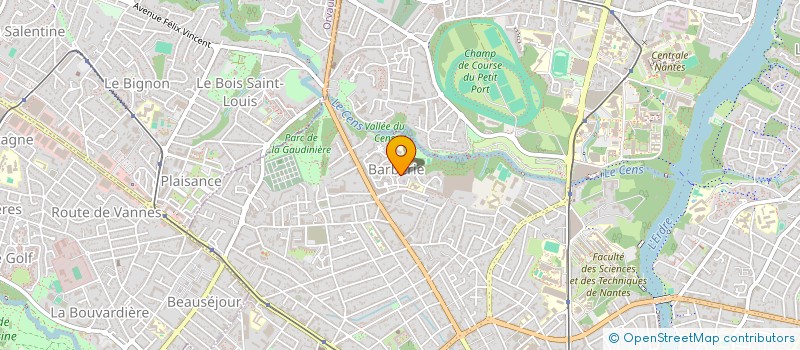 localisation de l'entreprise LVW CONSEIL à NANTES