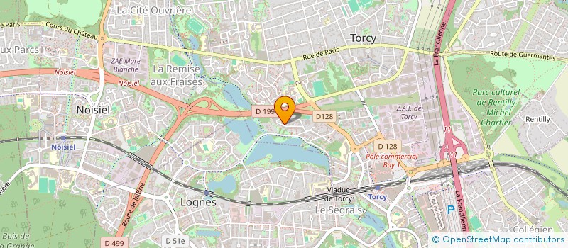 localisation de l'entreprise LVX IMMO  TORCY