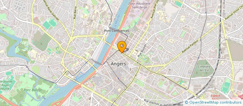 localisation de l'entreprise LVY INVEST à ANGERS