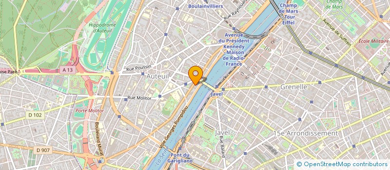 localisation de l'entreprise LW à CHAMPIGNY-SUR-MARNE