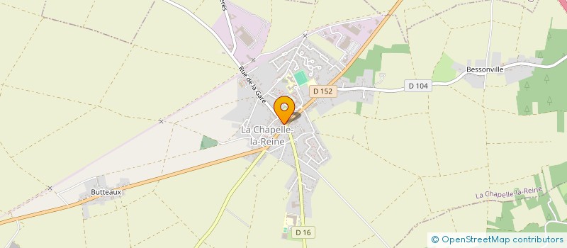 localisation de l'entreprise LW BARBER  LA CHAPELLE-LA-REINE