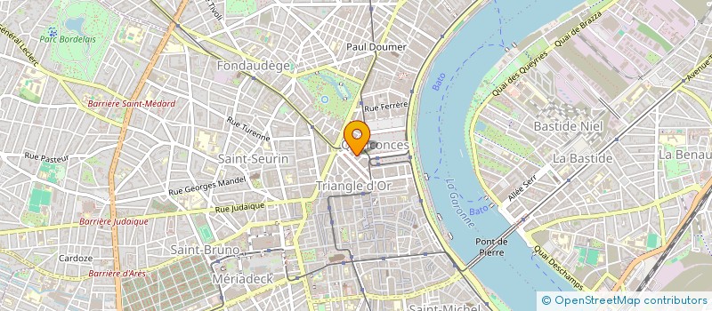 localisation de l'entreprise LW-EI  BORDEAUX