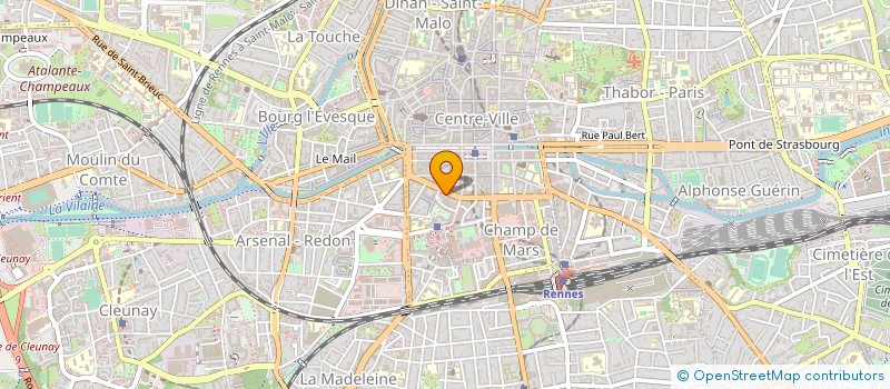 localisation de l'entreprise LW GOUDRON à RENNES