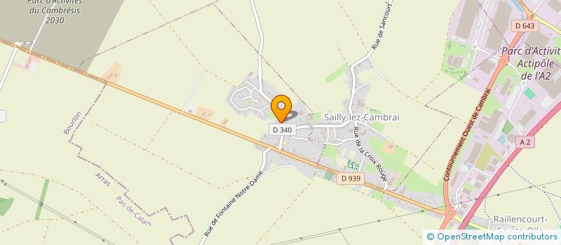 localisation de l'entreprise LW PLUS SPORT  RAILLENCOURT-SAINTE-OLLE