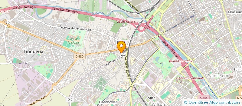 localisation de l'entreprise LWD  REIMS