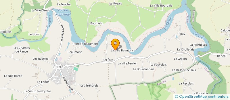 localisation de l'entreprise LWD à GUITTE