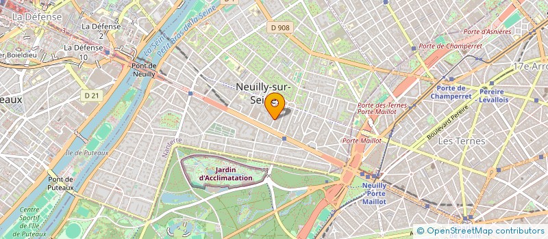 localisation de l'entreprise LWEM à NEUILLY-SUR-SEINE