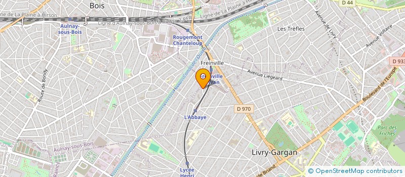 localisation de l'entreprise LWL  LIVRY-GARGAN