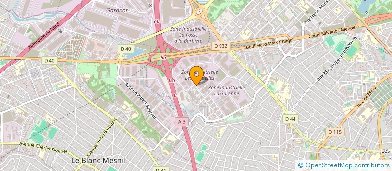 localisation de l'entreprise LWL GROUP  AULNAY-SOUS-BOIS