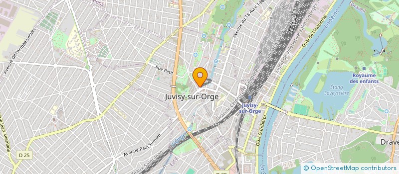 localisation de l'entreprise LWNR  JUVISY-SUR-ORGE