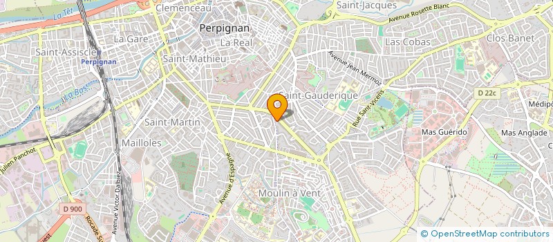 localisation de l'entreprise LWP à PERPIGNAN