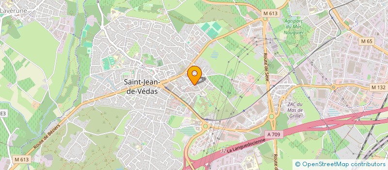 localisation de l'entreprise LWS  SAINT-JEAN-DE-VEDAS