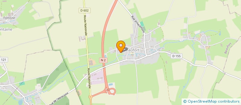 localisation de l'entreprise LWS  BEAUFORT