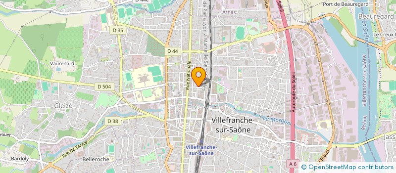 localisation de l'entreprise LX FRANCE à ARNAS
