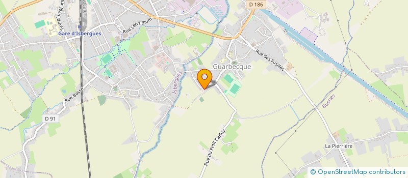 localisation de l'entreprise LX RACING  GUARBECQUE