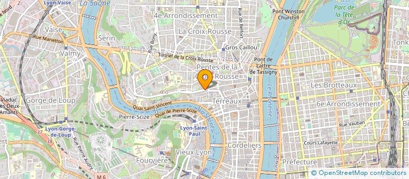 localisation de l'entreprise LXA ALPHA à LYON
