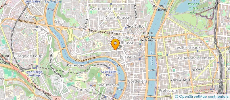 localisation de l'entreprise LXA GREEN TIME à LYON