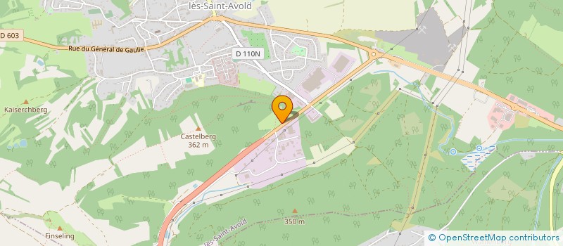 localisation de l'entreprise LXB à LONGEVILLE-LES-SAINT-AVOLD