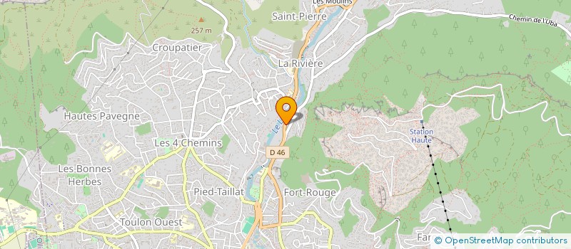 localisation de l'entreprise LXBG à LA SEYNE-SUR-MER