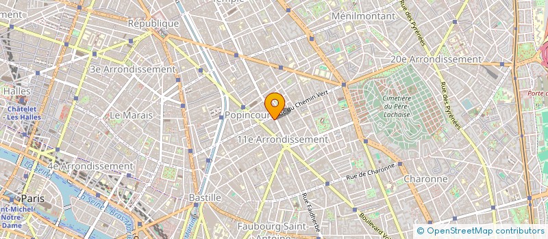 localisation de l'entreprise LXD TECH  PARIS