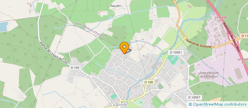 localisation de l'entreprise LXE CONSEIL  SAINT-SELVE