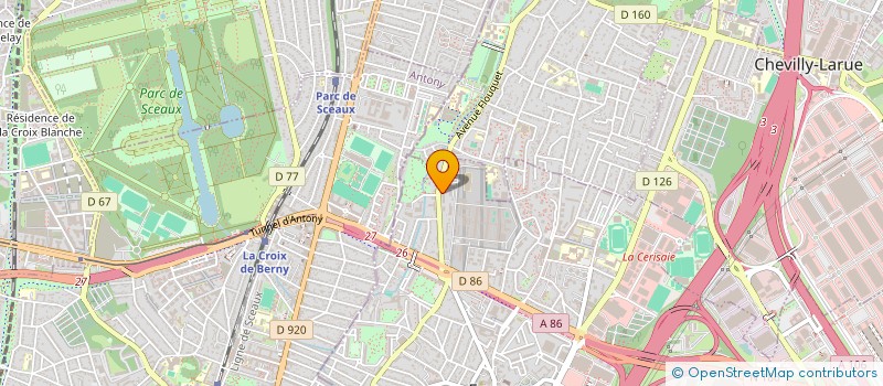 localisation de l'entreprise LXIA  FRESNES