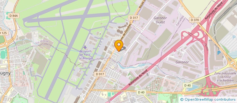 localisation de l'entreprise LXIMMO  BONNEUIL-EN-FRANCE