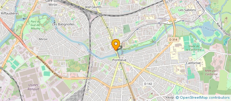 localisation de l'entreprise LXST SXNG RECORDS  LE MANS