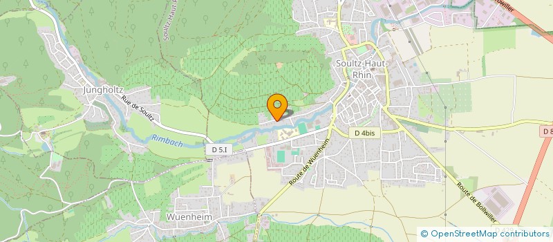 localisation de l'entreprise LXVA  SOULTZ-HAUT-RHIN