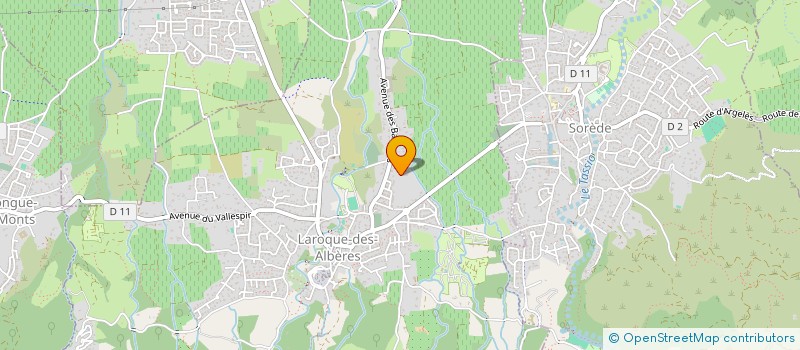 localisation de l'entreprise LY  LAROQUE-DES-ALBERES