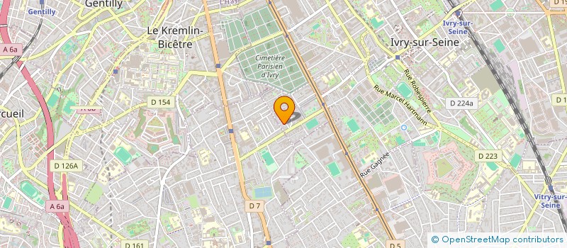 localisation de l'entreprise LY  IVRY-SUR-SEINE