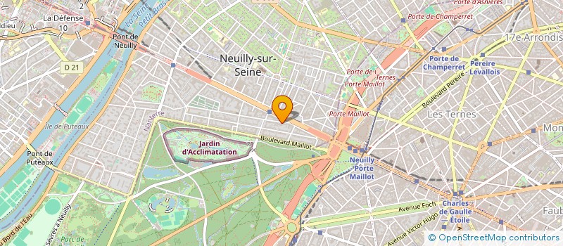 localisation de l'entreprise LY ARCHITECTURE  NEUILLY-SUR-SEINE